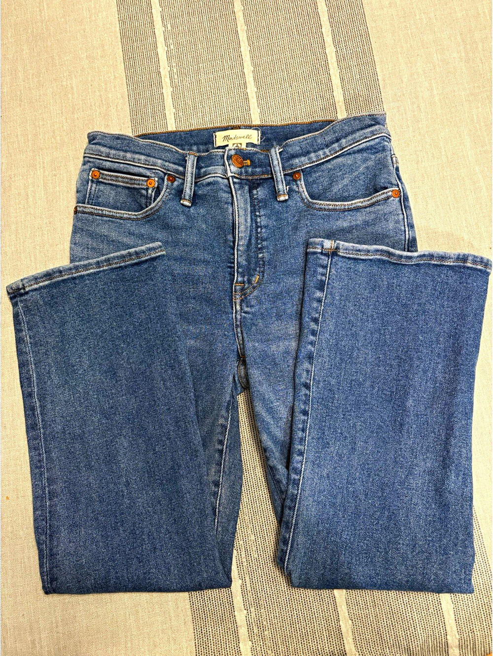 Madewell Jeans Womens Size 29 Bootcut Blue Medium Wash Denim 5-Pocket